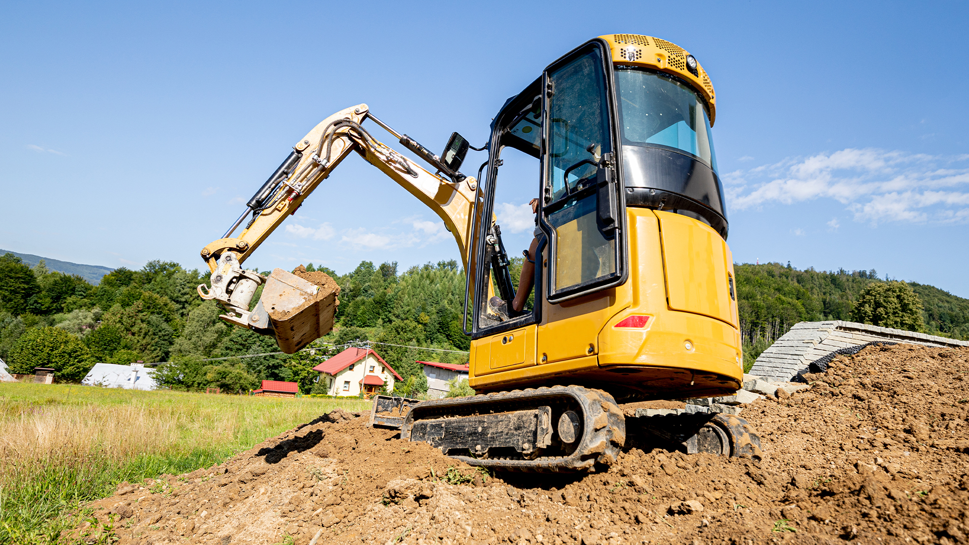 inchirere excavator valcea